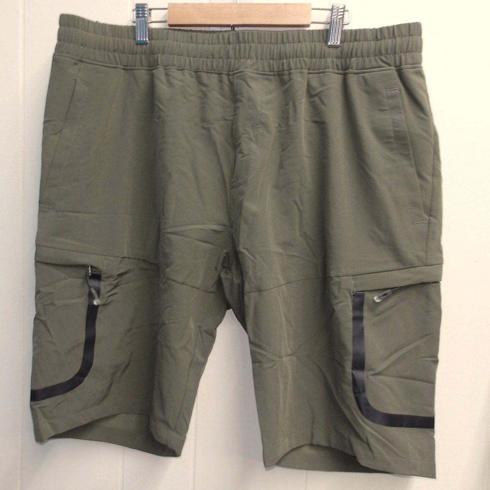 NOUKOW Men's Quick Dry Outdoor Shorts‎ - Proof Work - Green 36"x10"/ #7148